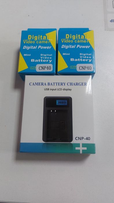 Акумулятори та зарядний бокс TELESIN для GoPro HERO8/7/6/5 Black (GP-B