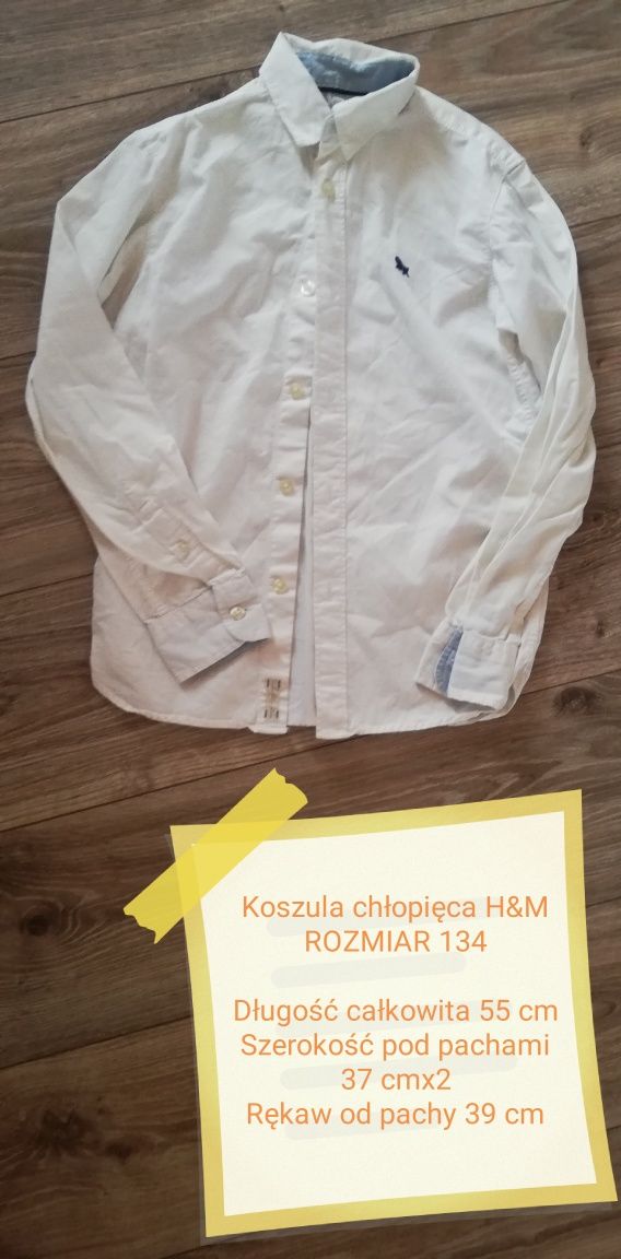 Koszula HM Rozmiar 134