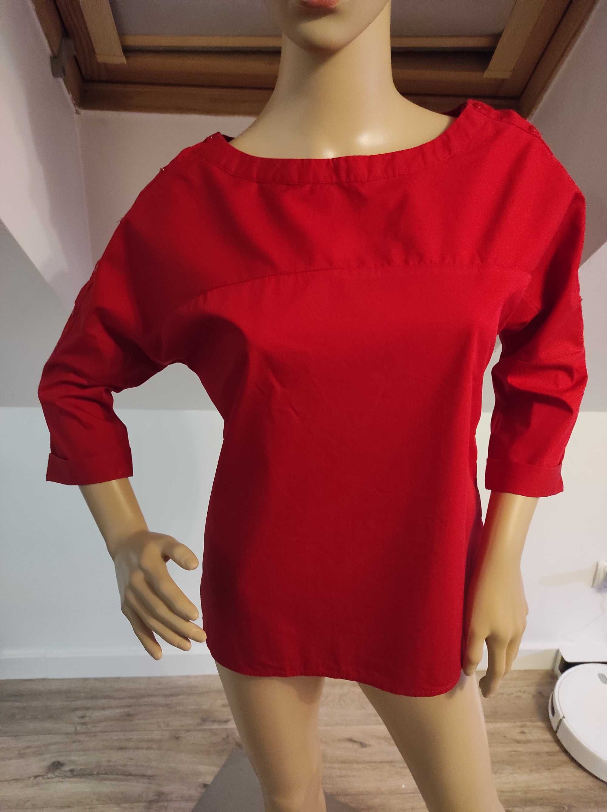 Czerwona damska koszula Mohito 32