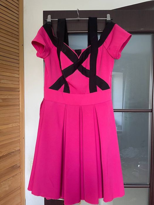 Платье летнее розовое