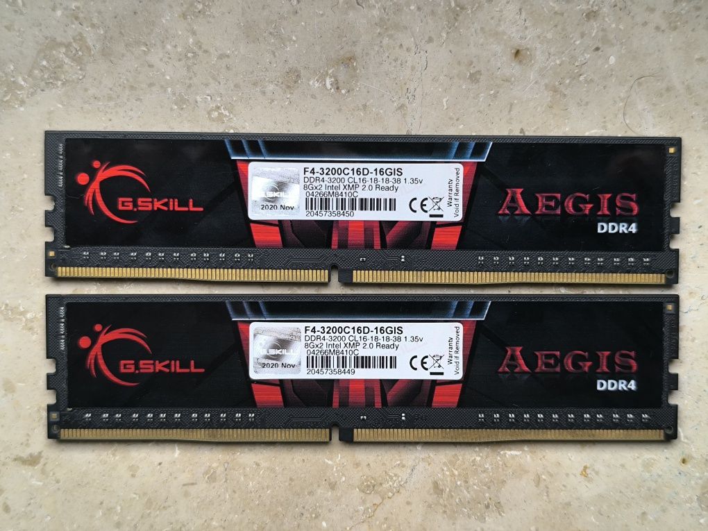 оперативна пам'ять ddr4 8×2 - 16gb