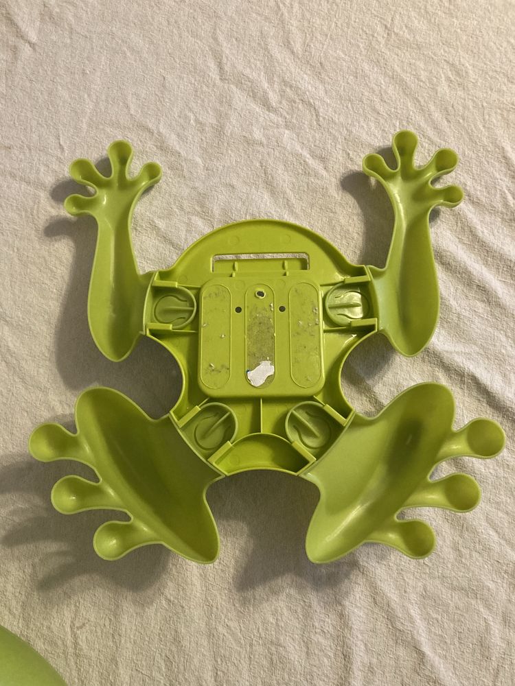 Boon Frog Żaba pojemnik organizer na zabawki kąpielowe