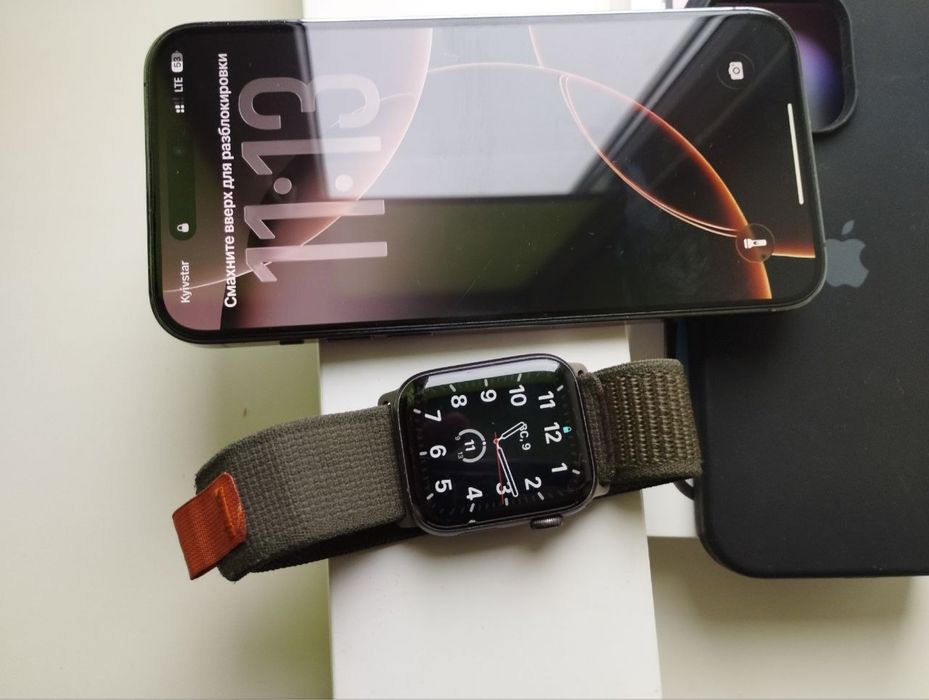 iPhone 14 Pro Max Apple Watch 5. 45мм комплект