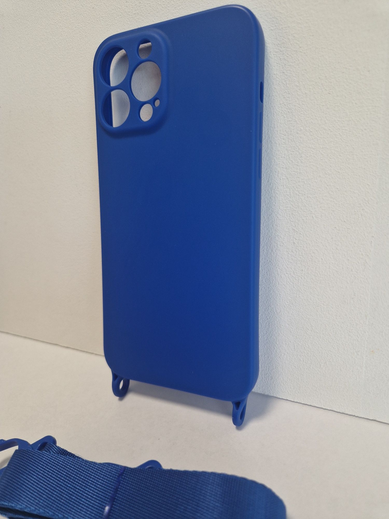 Strap Silicone Case do Iphone 13 Pro Max wzór 2 niebieski