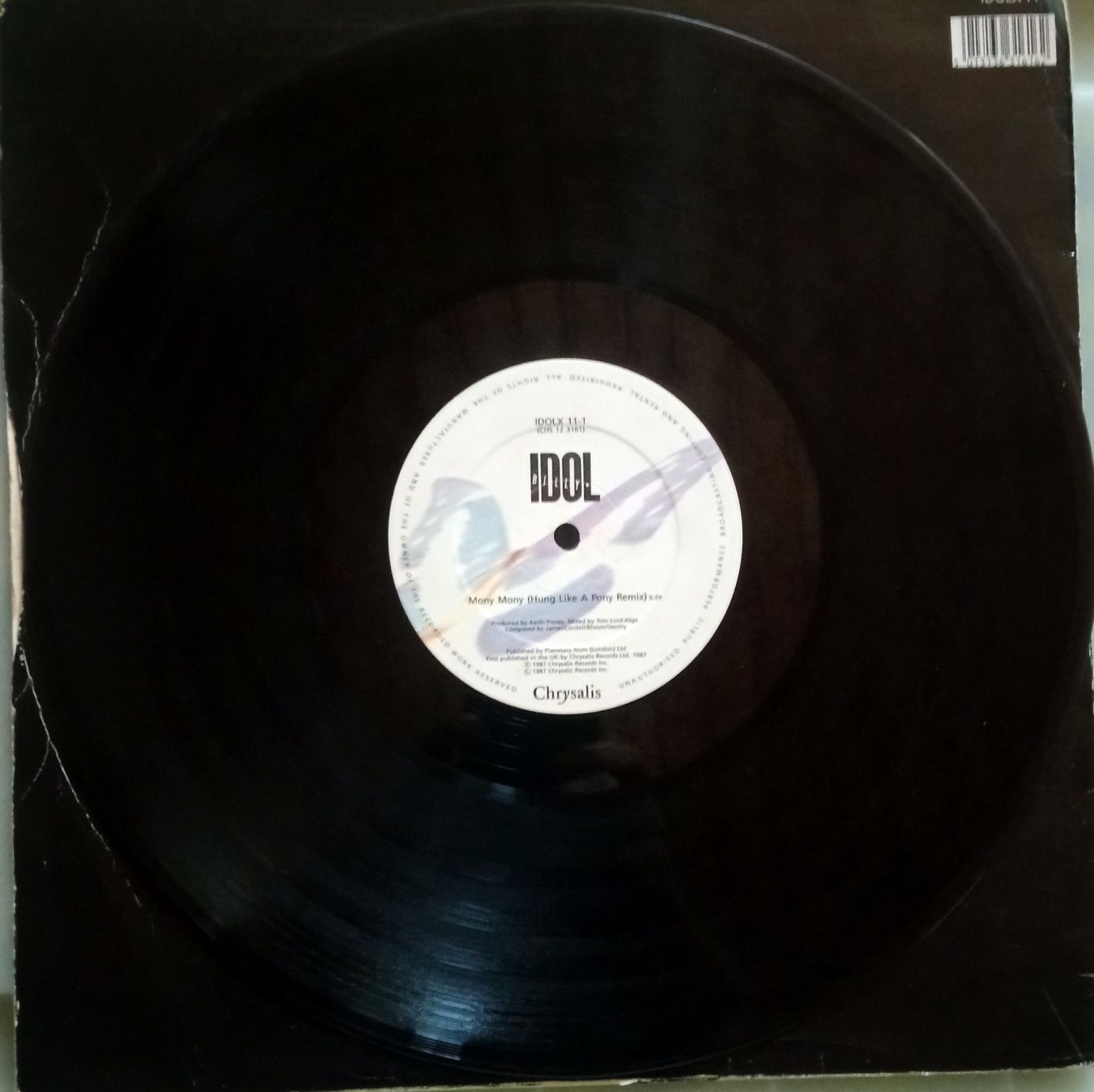 Vinil maxi - Billy Idol - Mony Mony