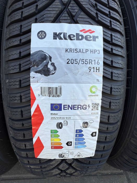 4x opony zimowe Kleber Krisalp HP3 205/555R16 91H - nowe