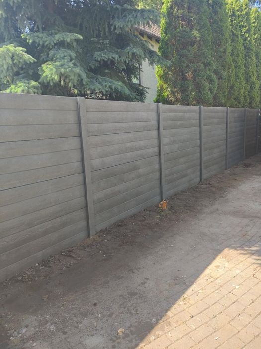 Ogrodzenia, płoty betonowe