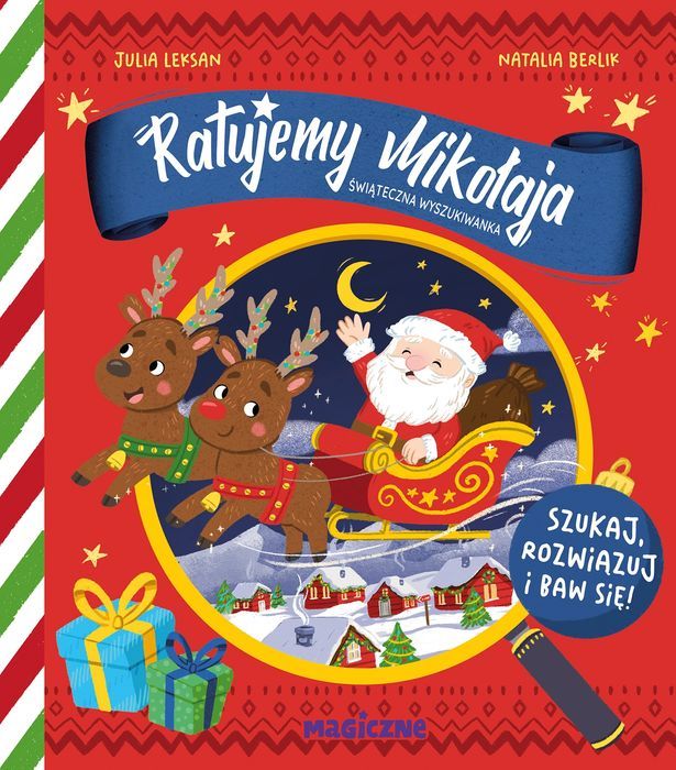 Ratujemy Mikołaja. Świąteczna wyszukiwanka. Magiczne