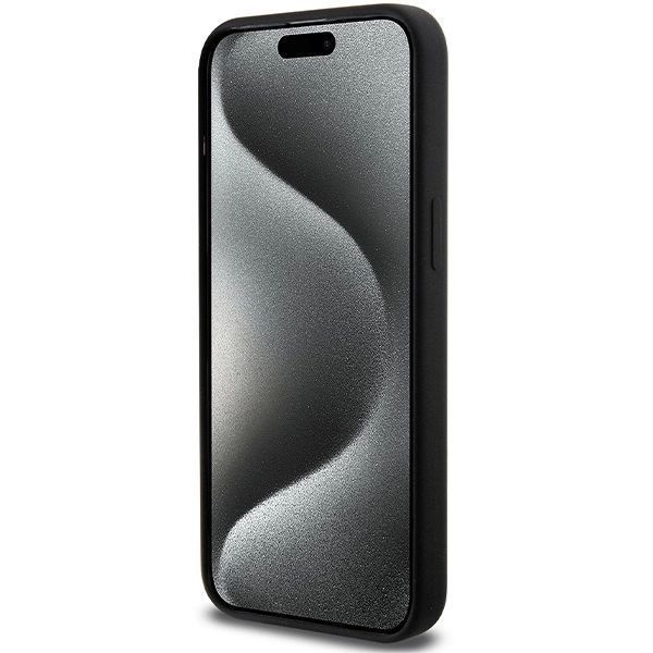 Etui Bmw M Silicone Pattern Magsafe Na Iphone 15 Pro Max - Czarne