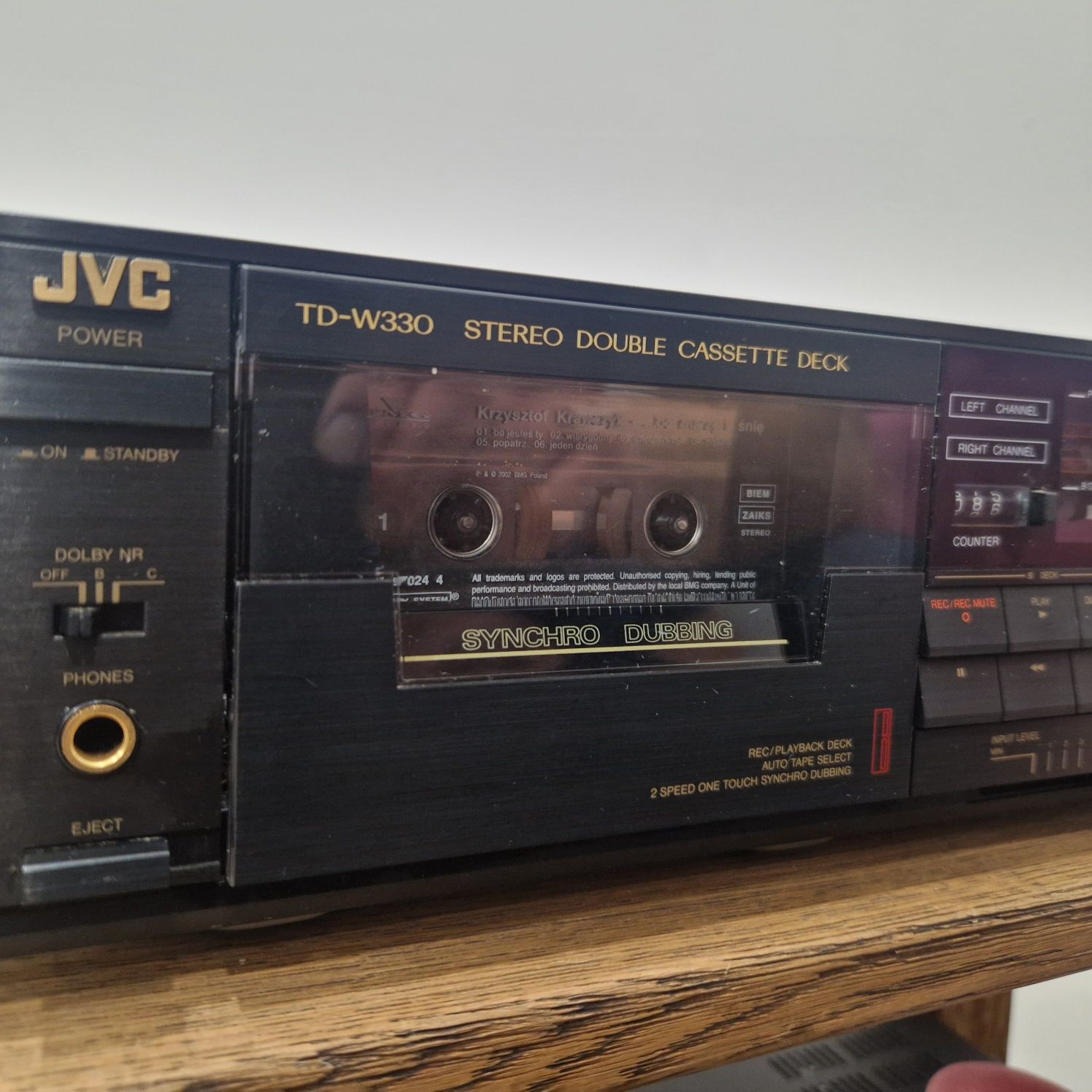 Deck JVC td-w330