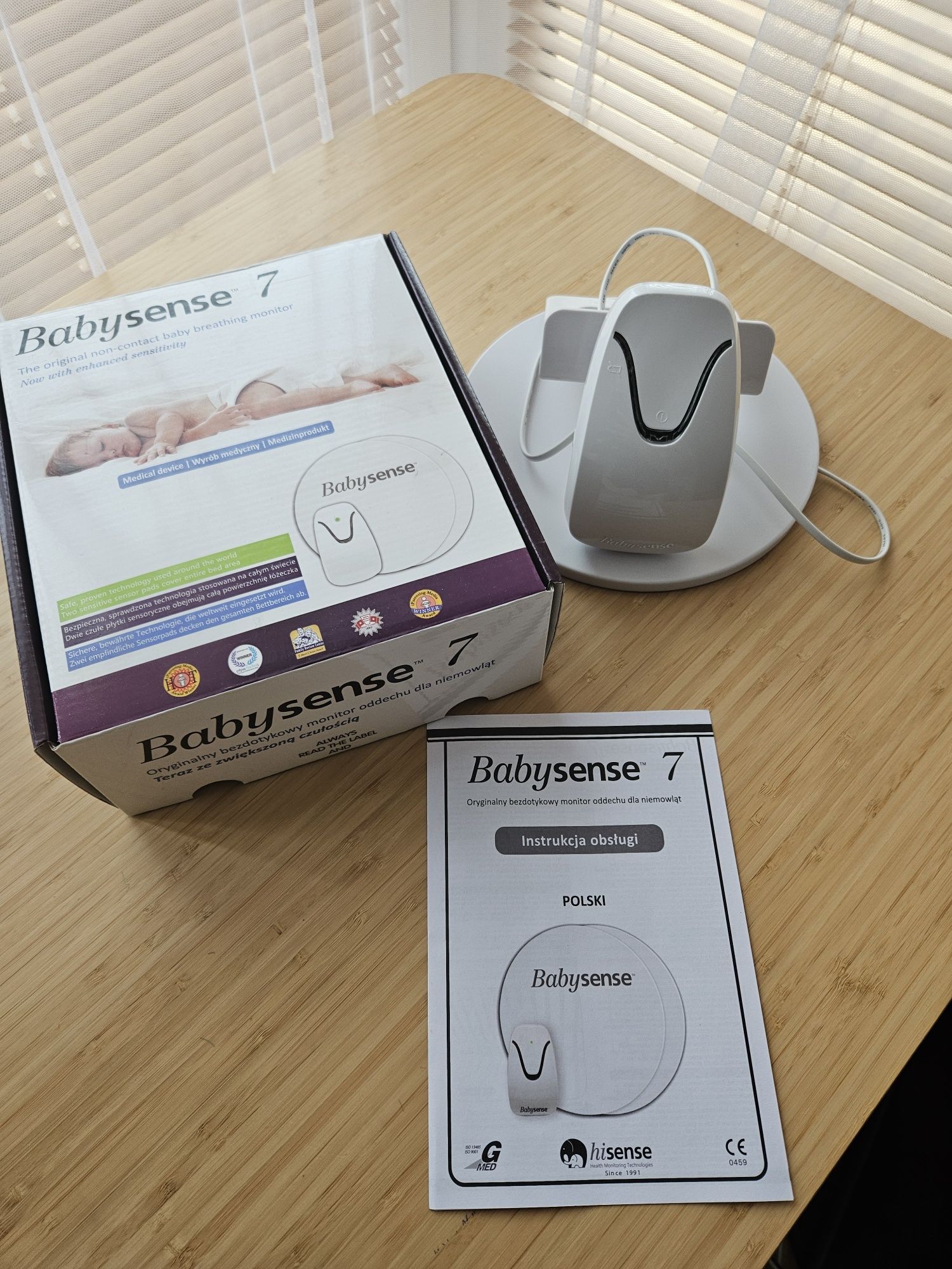 Babysense 7 monitor oddechu dla niemowląt