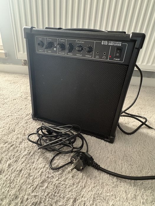 Gitara elektryczna z wzmacniaczem