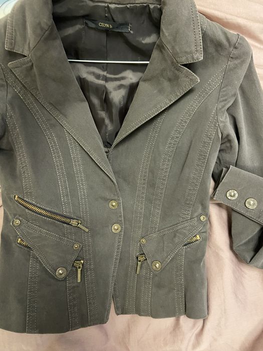 Włoski oryginalny zakiet Celyn b. Firmowa kurteczka XS