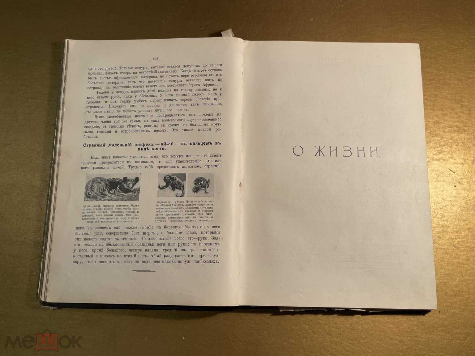 Дореволюционная КНИГА ДЕТСКАЯ ЭНЦИКЛОПЕДИЯ  ТОМ - 2. 1914