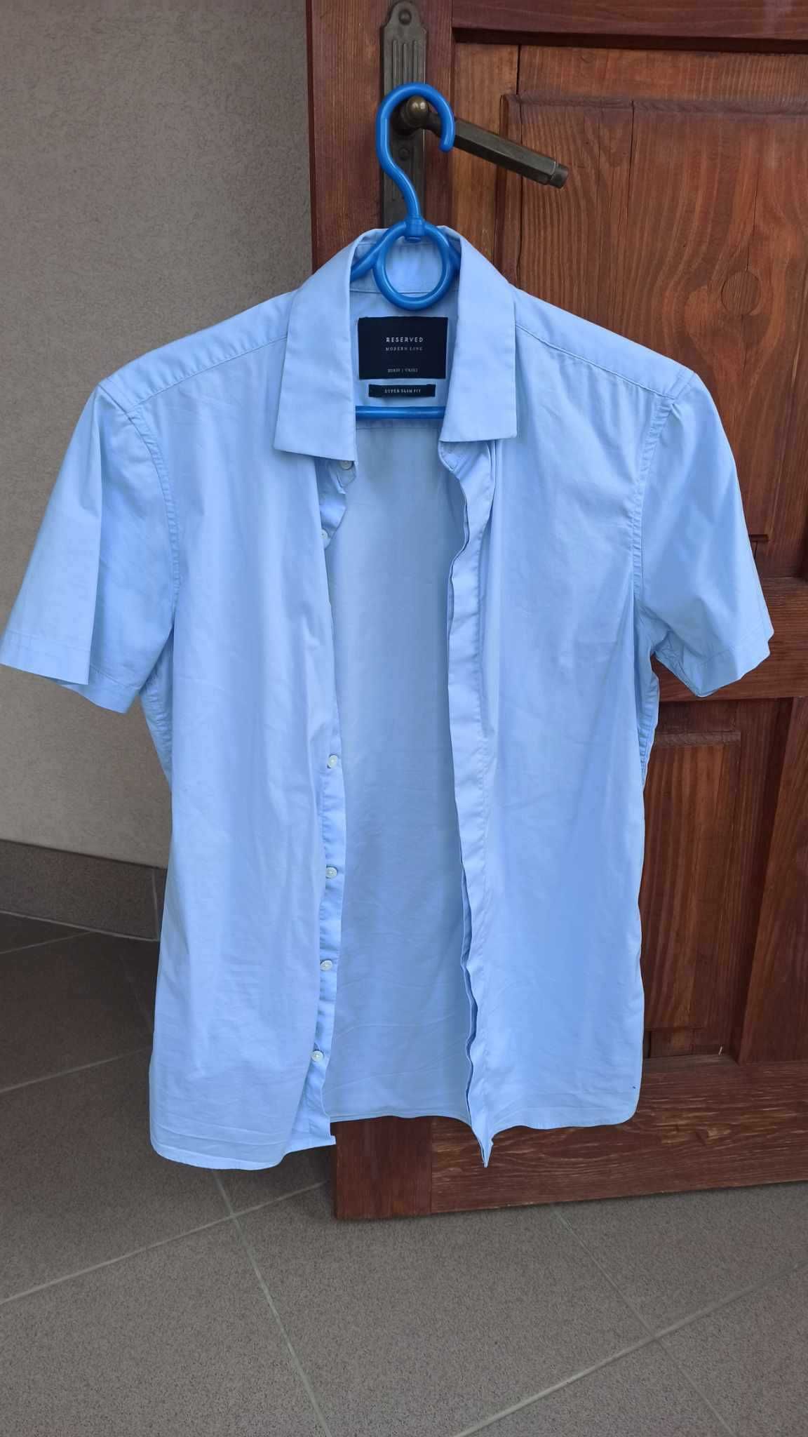 Koszula krótki rękaw, Reserved Super Slim Fit 39