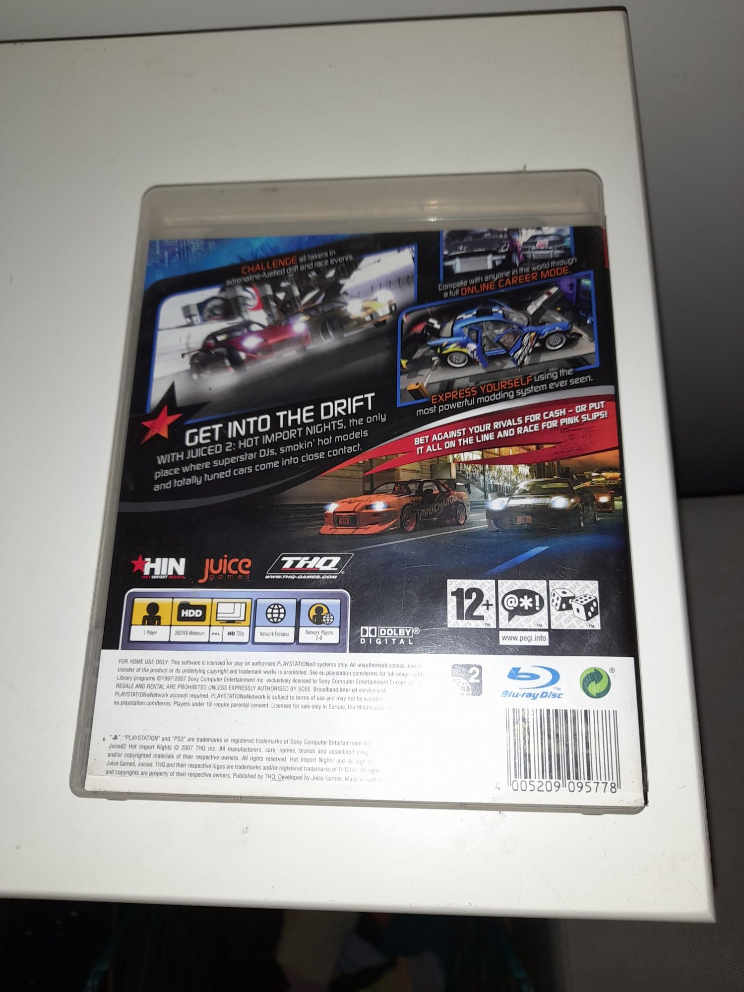 Juiced 2 PS3 jogo carros