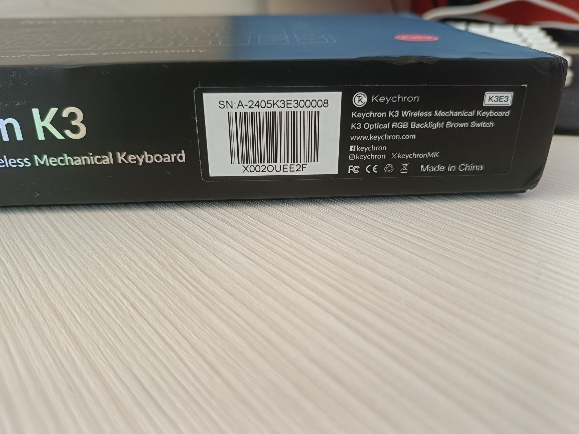 Клавіатура механічна Keychron K3 version 2