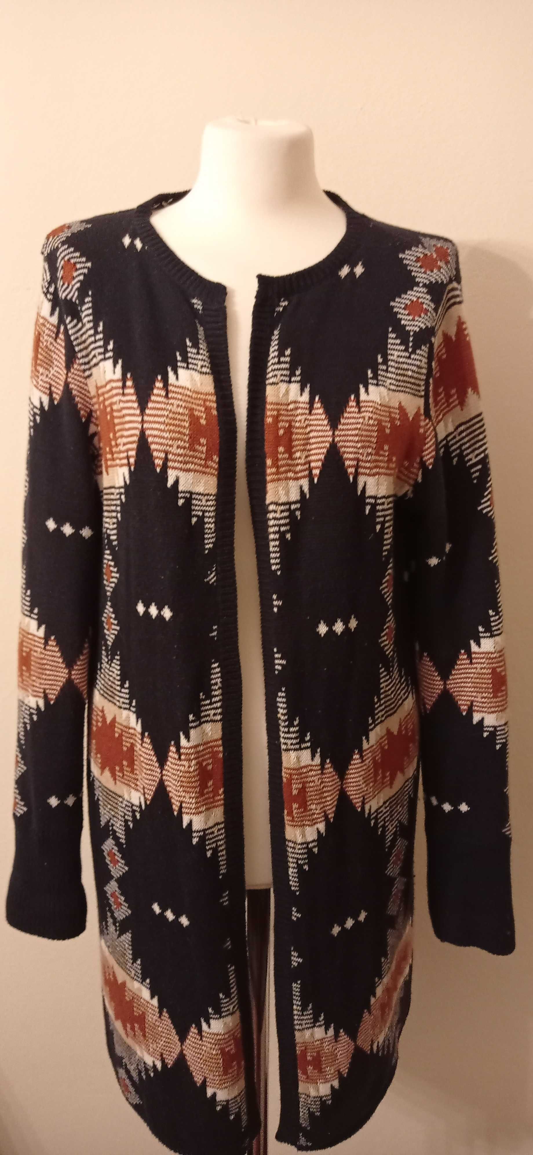 Sweter wzorzysty roz. 40/42