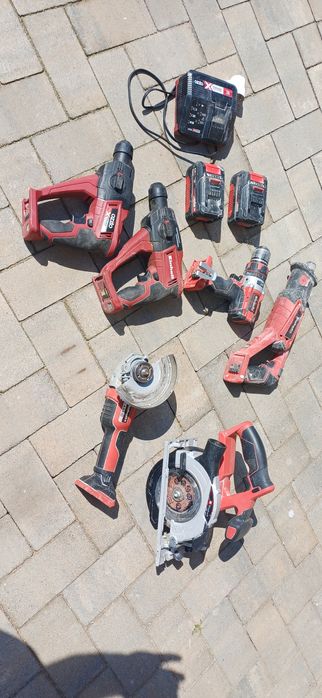 Zestaw narzędzi einhell 18v