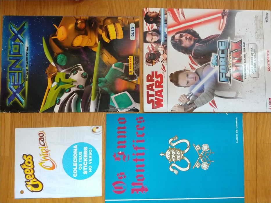 Cadernetas de Cromos Vazias