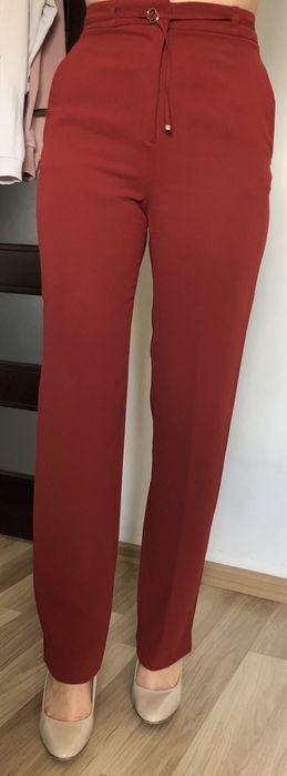 Eleganckie spodnie dzwony flare H&M 34