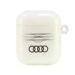 Audi IML Geometric Pattern AirPods       1/2,cover biały/white