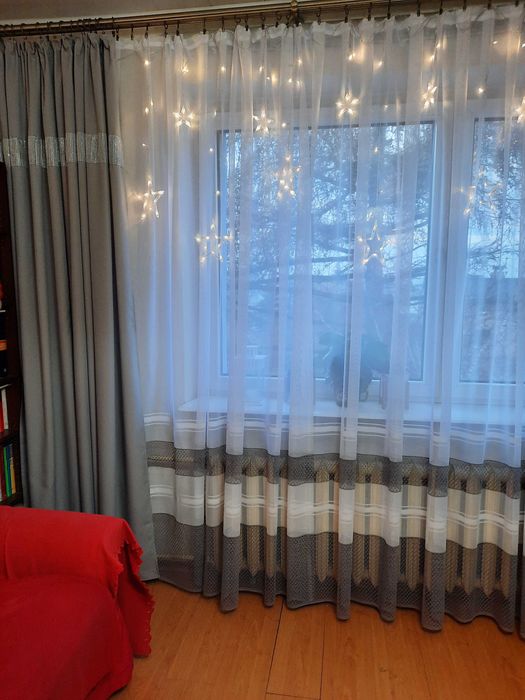 Zasłony z cyrkonią komplet