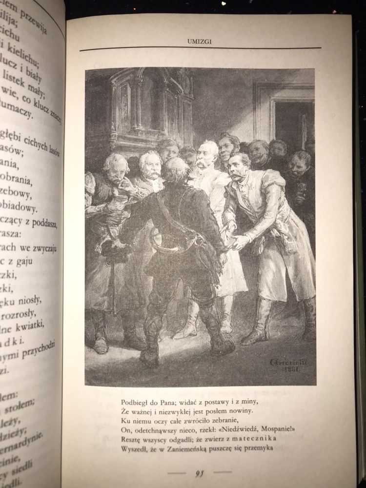 Pan Tadeusz Adam Mickiewicz twarda oprawa