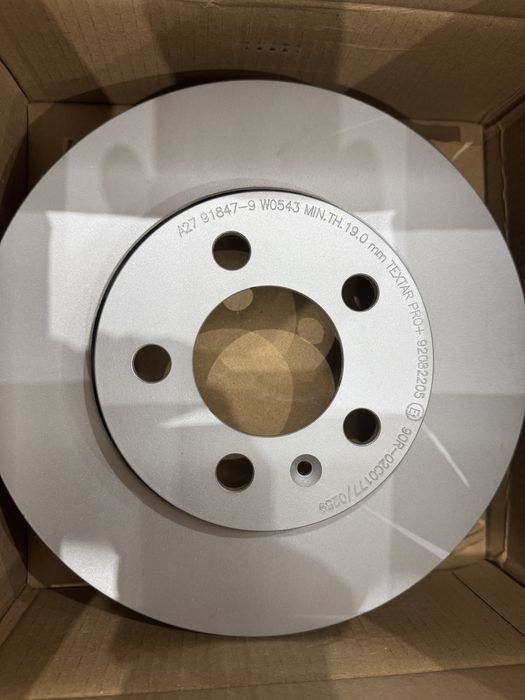 Klocki Tarcze Przód Textar