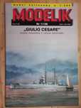 Model Kartonowy Modelik 11/98 Włoski pancernik GIULIO CESARE
