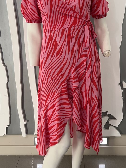 Laurella Sukienka Milano Pink Zebra S