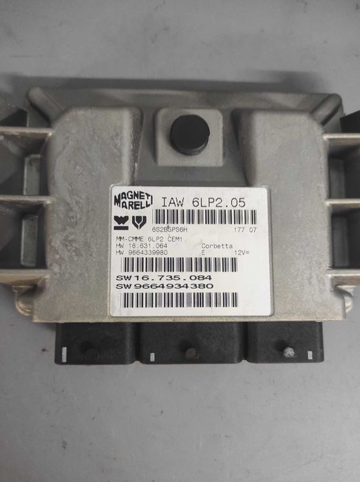 CITROEN C4 1.4 16v, Sterownik silnika, OE: 966.4339.980, IAW6LP2.05