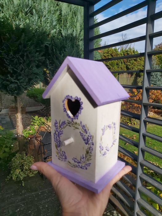 Budka dla ptakow dekoracja