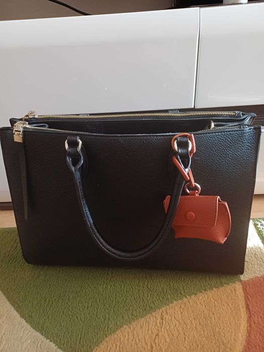 Aktówka/torebka damska czarna