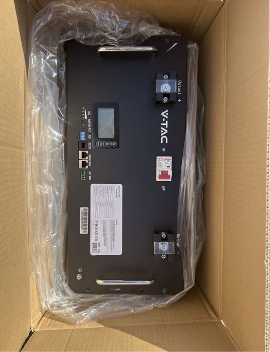 Акумуляторна батарея LiFeP04 V-TAC VT-48200B 48V 9.6 kWh 200Ah LFP