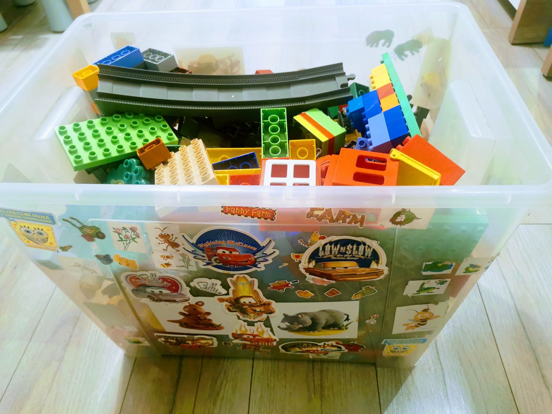 Klocki Lego Duplo mega paka, luzem, zestaw