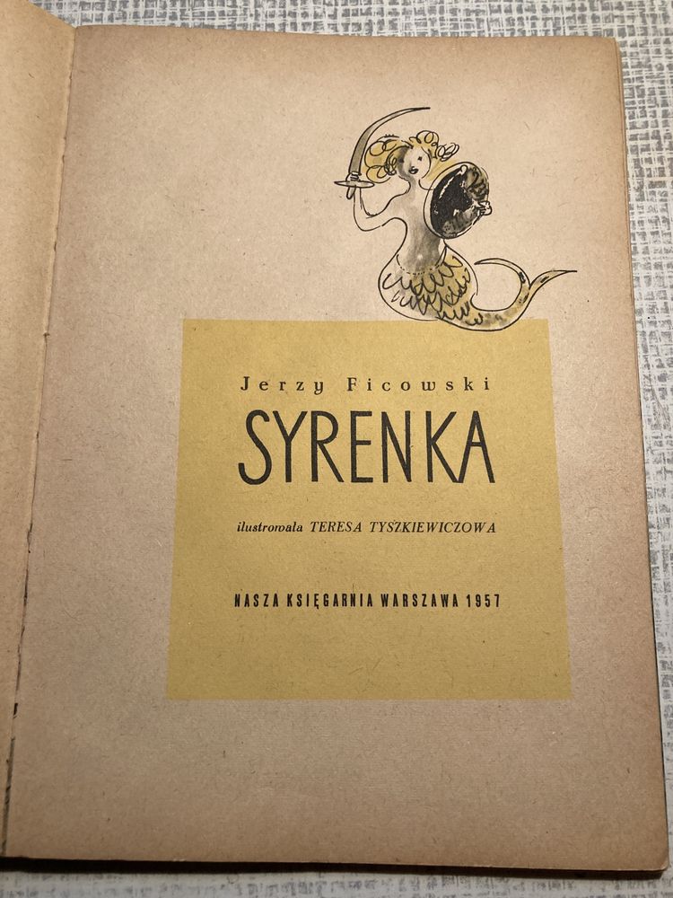 Jerzy Ficowski „Syrenka” 1957 rok