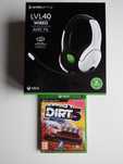 ZESTAW XBOX ONE Xbox Series X DIRT 5 nowa zafoliowana WYŚCIGI  headset