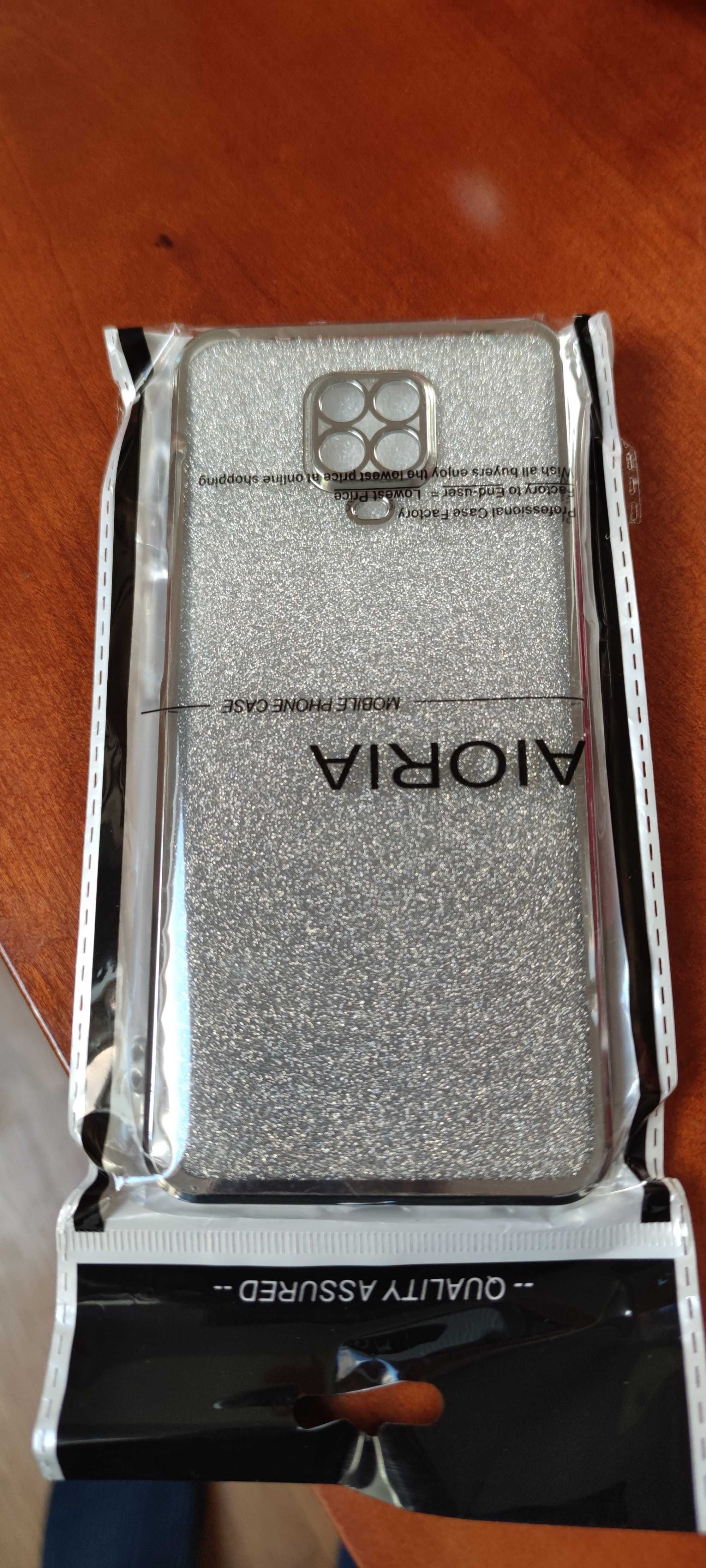Capa transparente com brilhantes Xiaomi redmi note 9 pro
