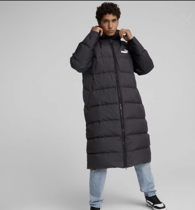 Пальто пухове Puma LONG DOWN COAT MEN ( poзмір  л , хл)