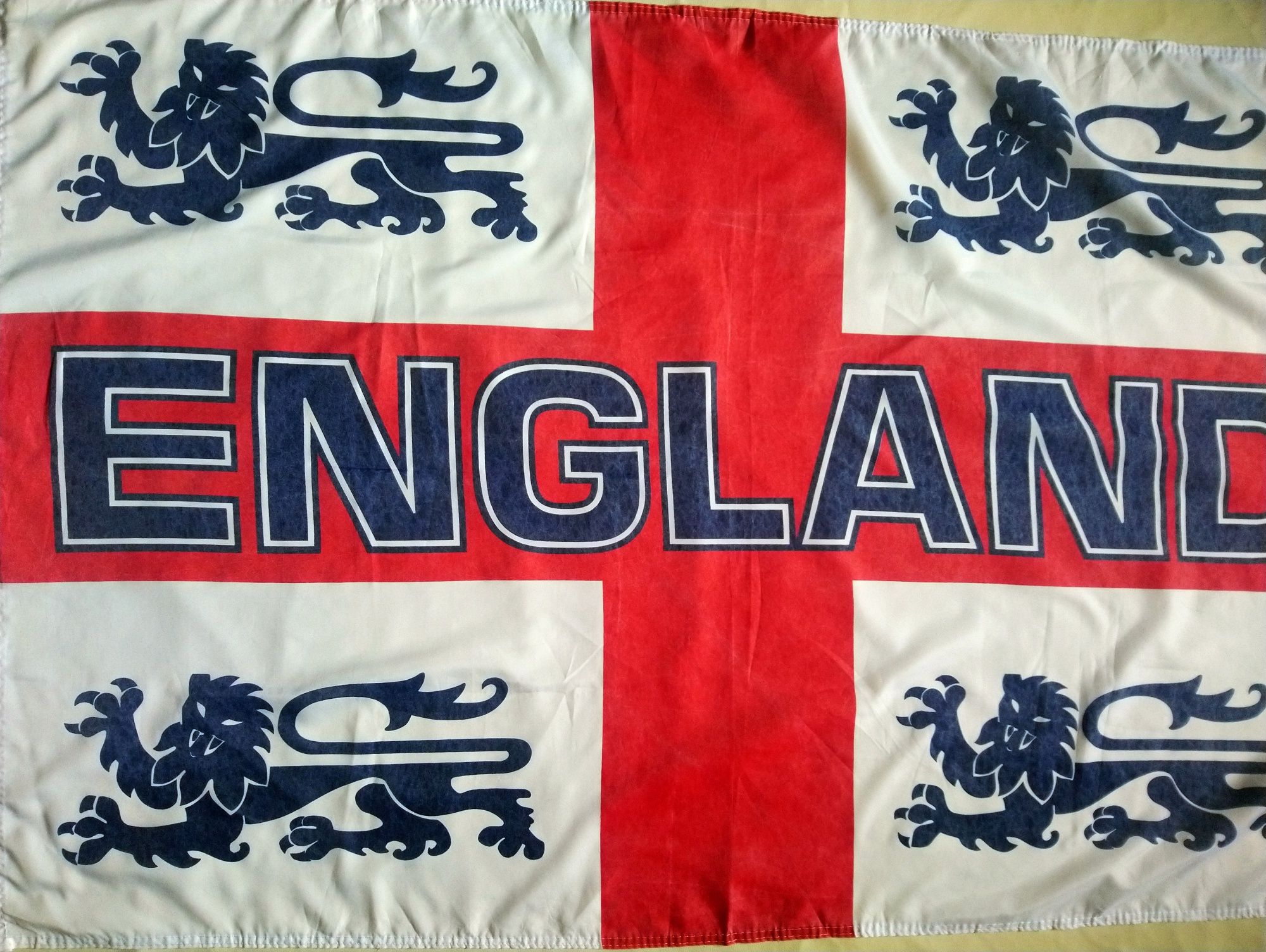 Флаг прапор Англии спортивний 90×145