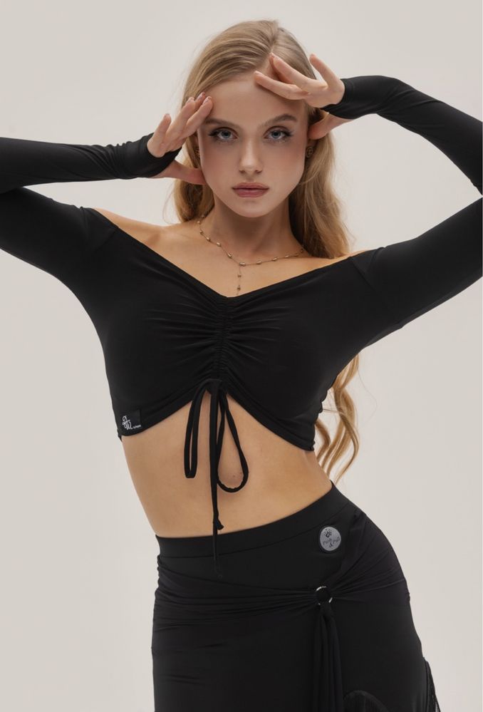 Новий топ для бальних танців dw dancewear, 152см