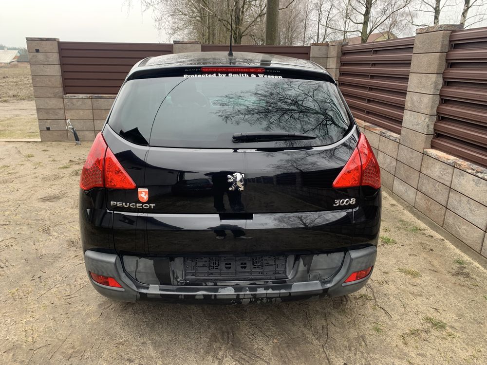 Кляпа Пежо 3008 Задня Ляда Пежо 3008 Кришка багажника Пежо 3008