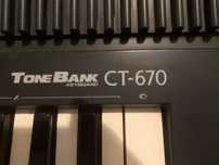 Teclado Casio Tone Bank CT-670
