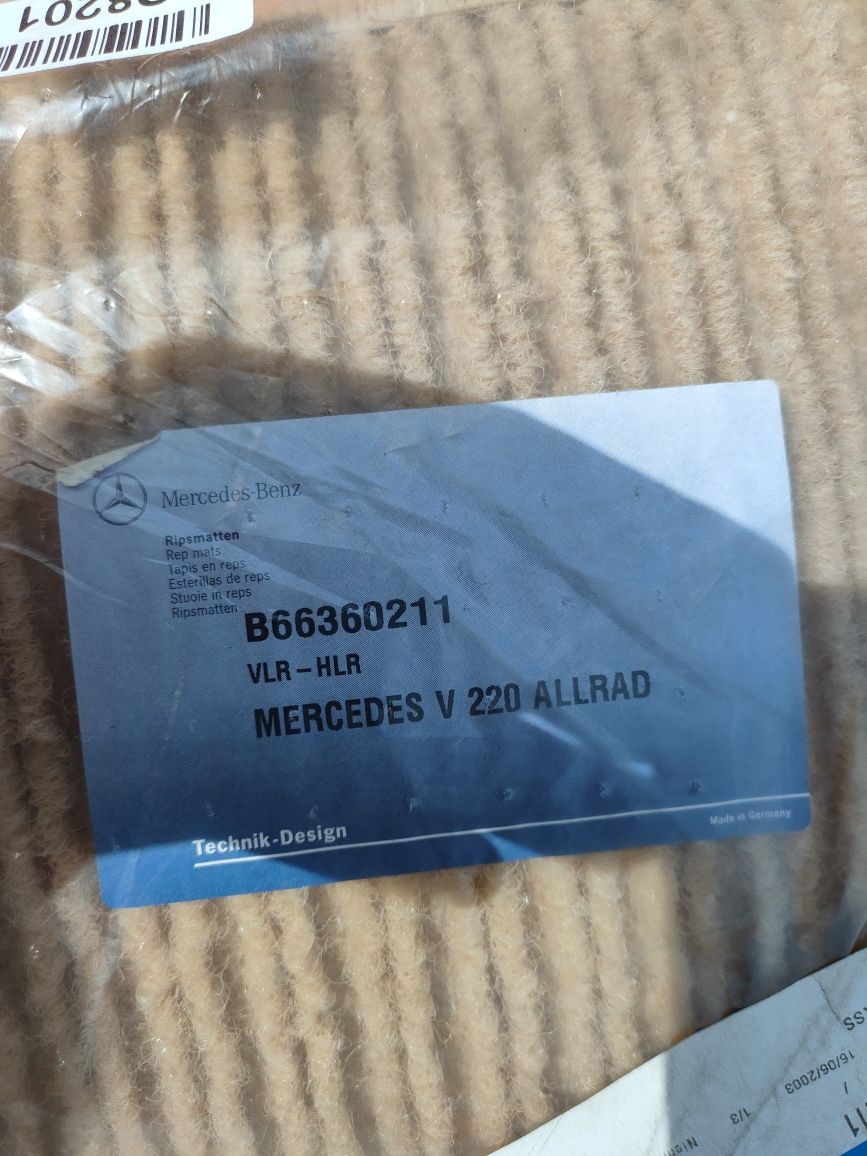 Dywaniki Mercedes W220 Long 4Matic