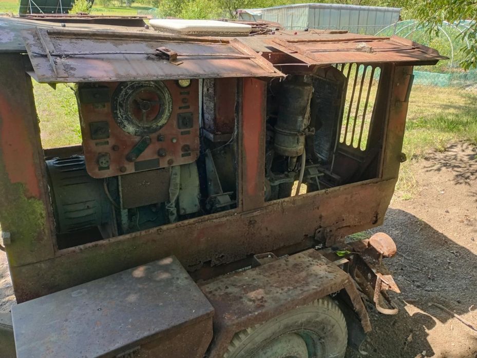 Spawarka Wirująca z Napędem Spalinowym.