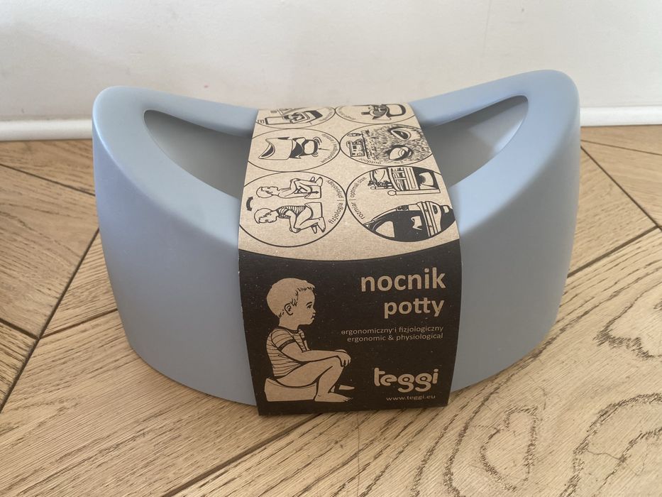 nocnik teggi szary/ biały