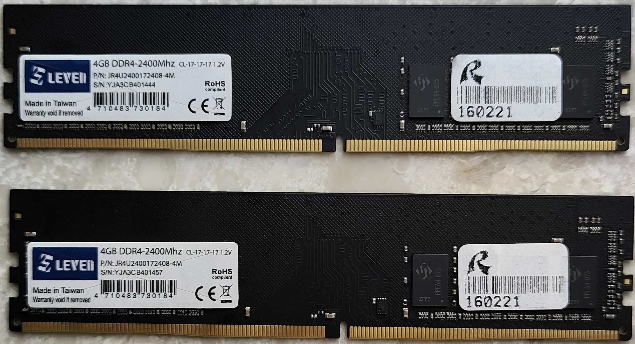 Пам'ять для ПК LEVEN 4GB DDR4 2400MHz  Модуль ОЗП