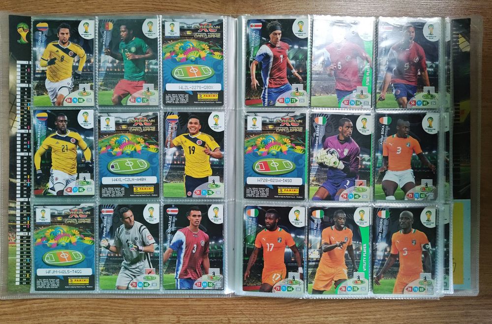 Album z kartami Panini FIFA World Cup Brasil 2014 rok