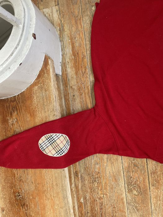 Malha Vermelha Burberry